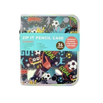 Vest VST-KS0011/U2089 Football Goal 36 Parça Boyama Seti ve Kalem Çantası