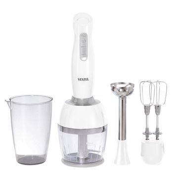 Vestel 2000 B Vanilya Beyaz Blender Seti