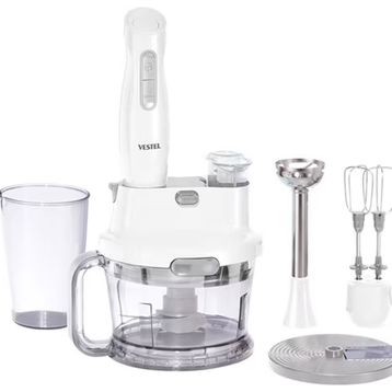 Vestel 2000 B Vanilya Beyaz Multi Blender Set