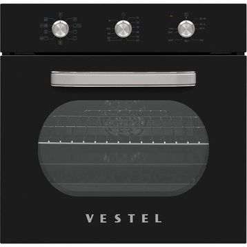 Vestel AF-6682 Retro Siyah 69 lt A Enerji Sınıfı Ankastre Fırın