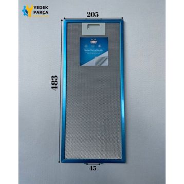 Vestel Davlumbaz 20.5x48.3 cm Arka Ara 4.5 cm Aspiratör Filtresi