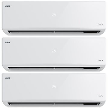 Vestel Flora Doğa Multi İnverter Plus 9+9+12 27000 Btu Klima Kumandası
