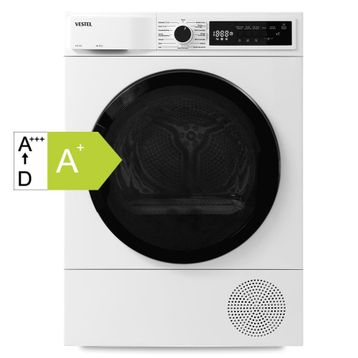 Vestel KM 7601 7 kg A+ Isı Pompalı Çamaşır Kurutma Makinesi