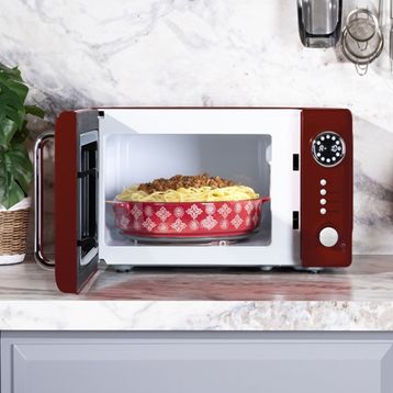 Vestel MD 20 YD Retro Bordo Mikrodalga Fırın