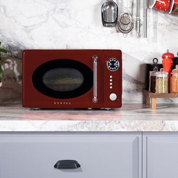 Vestel MD 20 YD Retro Bordo Mikrodalga Fırın