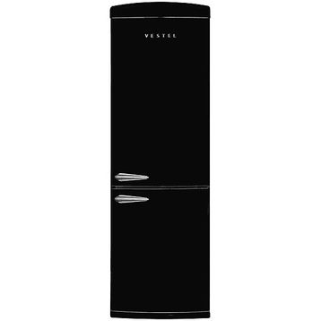Vestel Retro NFK37211 Siyah Buzdolabı