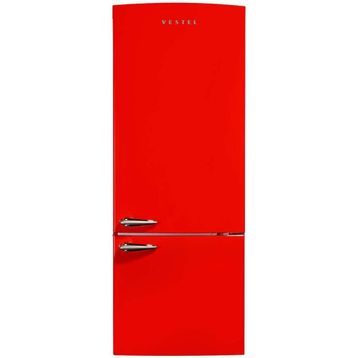 Vestel Retro NFK510 Kırmızı Buzdolabı