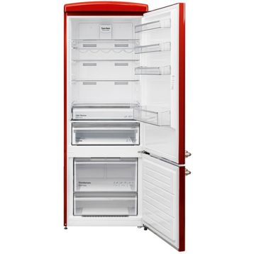 Vestel Retro NFK52211 Kırmızı Buzdolabı