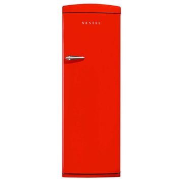 Vestel Retro ST330 Kırmızı Buzdolabı