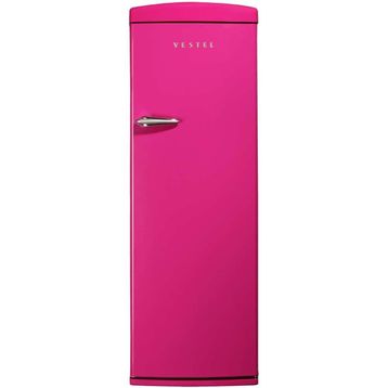 Vestel Retro ST330 Pembe Buzdolabı