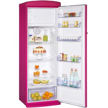 Vestel Retro ST330 Pembe Buzdolabı