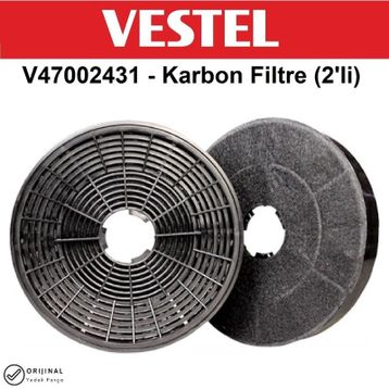 Vestel Uyumlu ADV 6014 Davlumbaz Aspiratör Karbon Filtresi