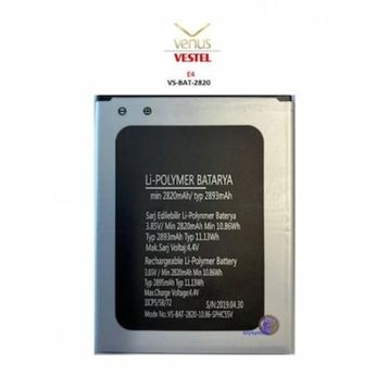 Vestel Venüs E4 Batarya