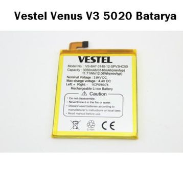 Vestel Venüs V3 5020 Batarya Pil