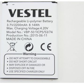 Vestel Venüs V5 Uyumlu Batarya