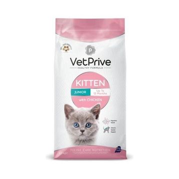 Vet Prive Kitten Tavuklu 1.5 kg Açık Yavru Kedi Maması