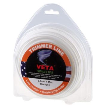 Veta 3.3 mm 45m 6 Kenarlı Beyaz Pro Misina
