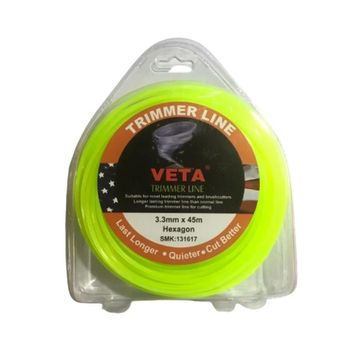Veta 6 Köşeli 3.3 mm 45 m Tırpan Misinası