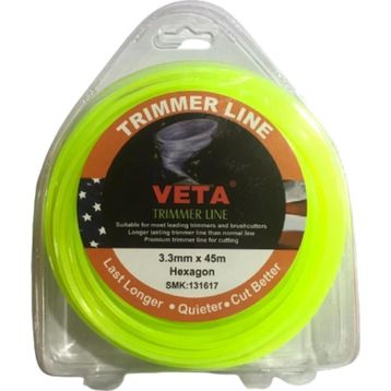 Veta 6 Köşeli 3.3 mm 45 m Tırpan Misinası