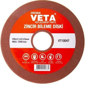 Veta VT10047 ZB85 100X4.7X22.23 mm Motorlu Zincir Bileme Diski