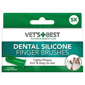 Vet's Best Silikon Başlıklı Parmak Köpek Diş Fırçası