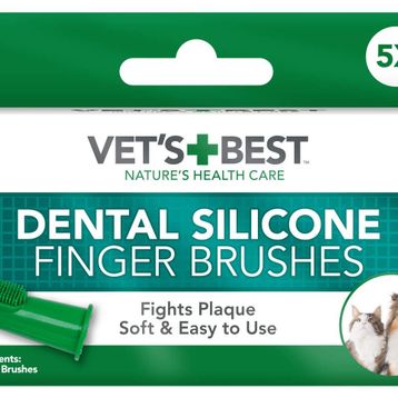 Vet's Best Silikon Başlıklı Parmak Köpek Diş Fırçası