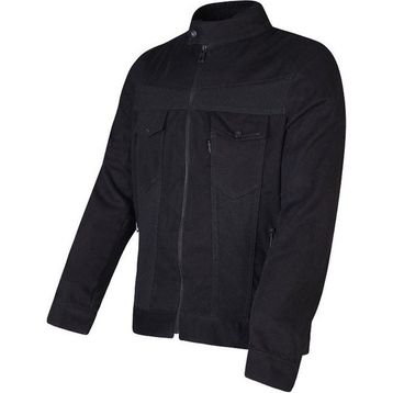 Vexo Denim Siyah Yazlık Motosiklet Montu