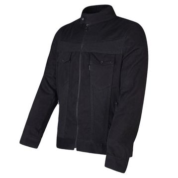 Vexo Denim Siyah Yazlık Motosiklet Montu
