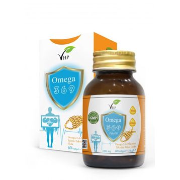 Vhp Omega 3-6-9 60 Kapsül Balık Yağı