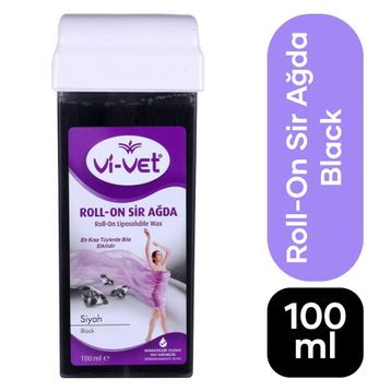 Vi-Vet 100 ml Roll-on Kartuş Sir Ağda Black- Siyah