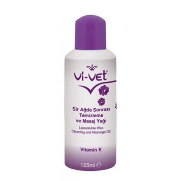 Vi-Vet 125 ml Ağda Sonrası Temizleme Masaj Yağı E Vitamini