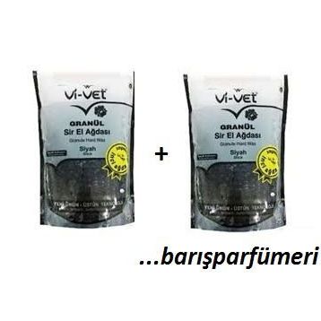 Vi-Vet 250 gr 2'li Granül Soyulabilir Boncuk Siyah Black Sir Ağda
