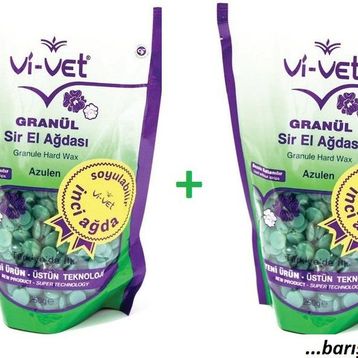 Vi-Vet 250 gr x 2 Granül Soyulabilir Boncuk Azulen Sir Ağda