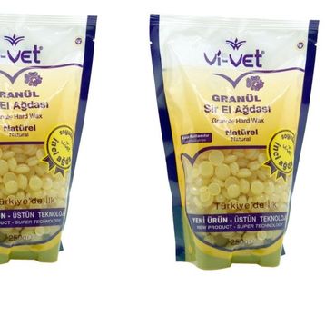 Vi-Vet 250 gr x 2 Granül Soyulabilir Boncuk Naturel Sir Ağda