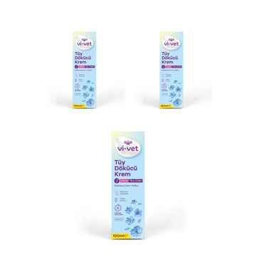 Vi-Vet 3x100 ml Tüy Dökücü Krem
