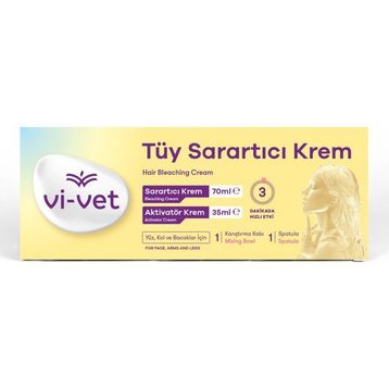 Vi-Vet 4 Adet 35 ml+70 ml Tüy Sarartıcı Krem