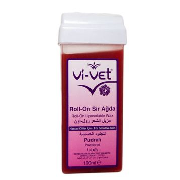 Vi-Vet Kartuş Roll-On Pudralı 2x100 ml Sir Ağda