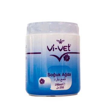 Vi-Vet Kavanoz Mavi 250 ml Siyah Soğuk Ağda
