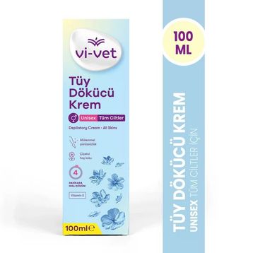Vi-Vet Unisex 100 ml Tüy Dökücü Krem