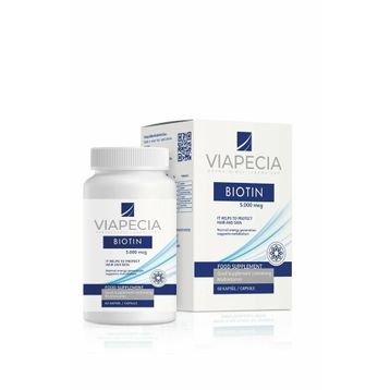 Viapecia Biotin 5000 mcg 60 Kapsül