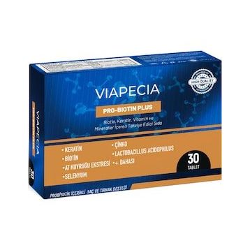 Viapecia Pro Biotin Plus 30 Tablet