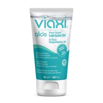Viaxi Glide 50 ml Standart Aromasız Su Bazlı Kayganlaştırıcı Jel