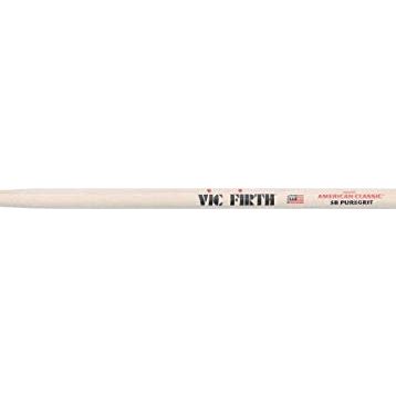 Vic Firth 5B Pure Grit Hickory Çift Baget
