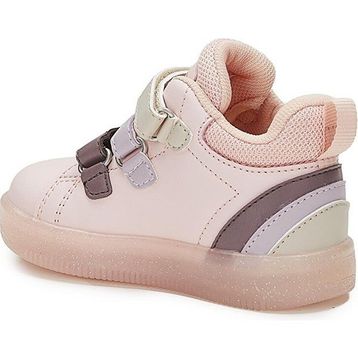 Vicco 220.F22K.180 Pudra Renk Bilek Boy Cırt Model Işıklı Unisex Çocuk Bot