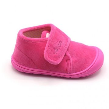 Vicco 959-B19K-446 Color Pembe Renk Cırt Cırtlı Yarım Bilek Unisex Bebek Pandufu