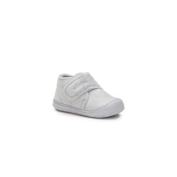 Vicco 959-B19K-446 Gri Renk Rahat Kalıp Cırt Cırtlı Yarım Bilek Unisex Bebek Pandufu