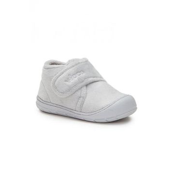 Vicco 959-B19K-446 Gri Renk Rahat Kalıp Cırt Cırtlı Yarım Bilek Unisex Bebek Pandufu