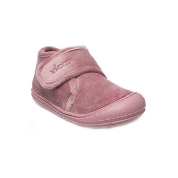 Vicco 959-B19K-446 Pembe Renk Rahat Kalıp Cırt Cırtlı Yarım Bilek Unisex Bebek Pandufu