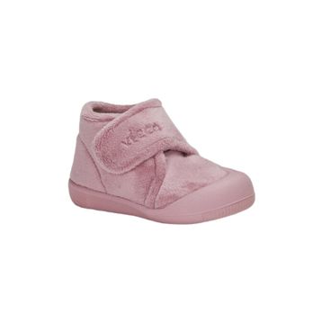 Vicco 959-B19K-446 Pembe Renk Rahat Kalıp Cırt Cırtlı Yarım Bilek Unisex Bebek Pandufu