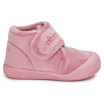 Vicco 959-B19K-446 Pembe Renk Rahat Kalıp Cırt Cırtlı Yarım Bilek Unisex Bebek Pandufu